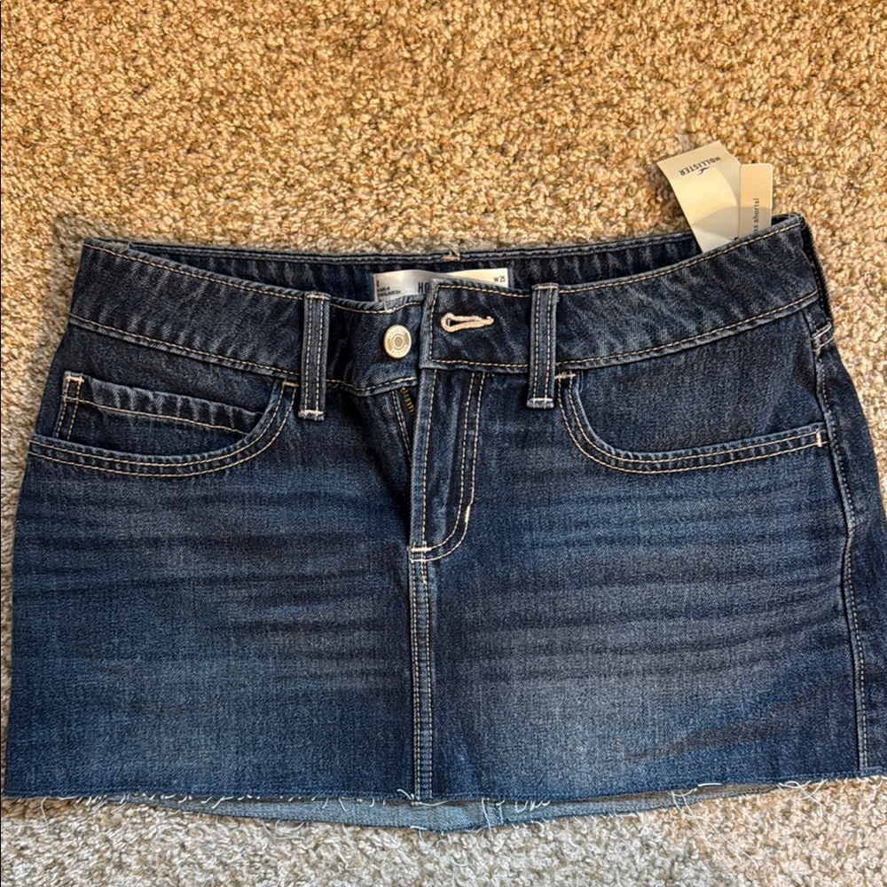 Denim Mini Skort
